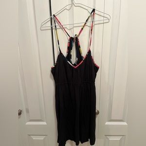 Roxy Keyhole Back Tank Top Mini Dress